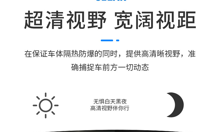 汽车建筑膜详情页设计