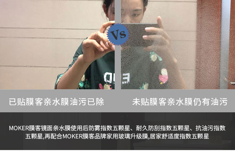 亲水膜详情页设计